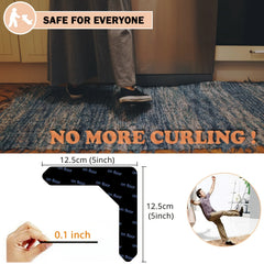 4/8pcs Strong Self Adhesive Fastener Dots Stickers Adhesive Hook Loop Tape For Bed Sheet Sofa Mat Carpet Anti Slip Mat Pads